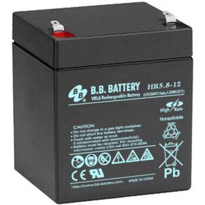 Батарея для ИБП BB HR 5,8-12, 12 В, 5,8 Ач