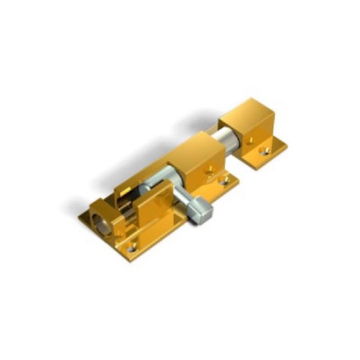 Шпингалет накладной "Апекс" DB-05-50-G (500-50-G), цвет золото