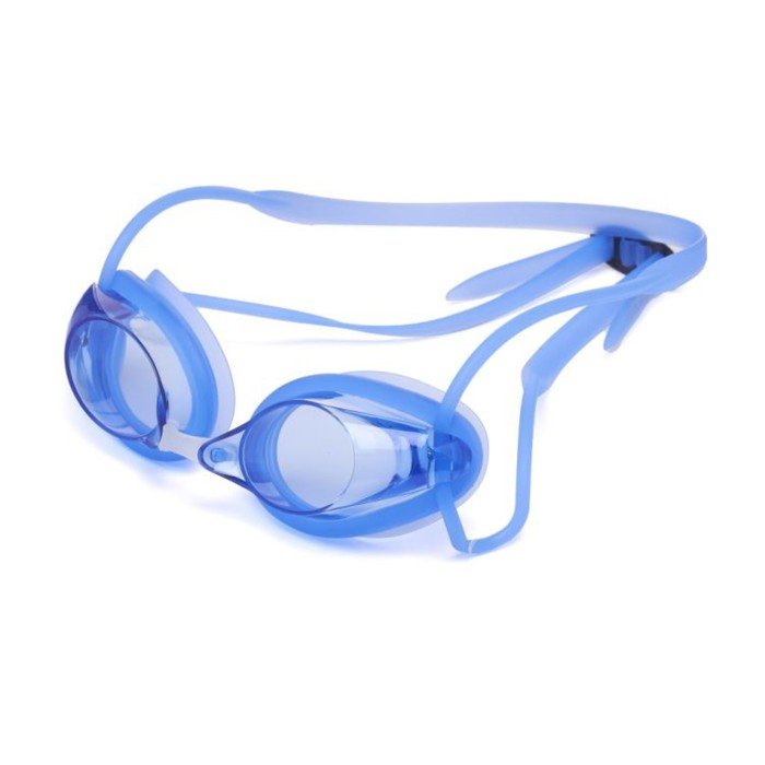 Очки для плавания Atemi R101, стартовые, силикон, синий