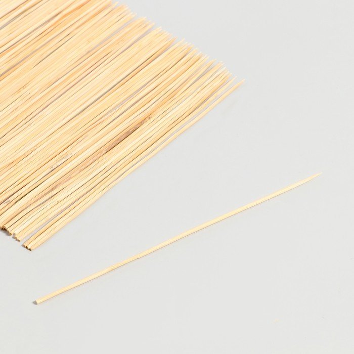 Набор деревянных палочек для декора 100 шт 1х9х20 см
