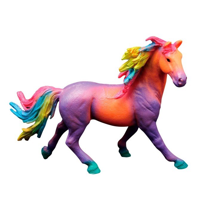 Фигурка «Мир фэнтези: сказочная оранжевая лошадь»