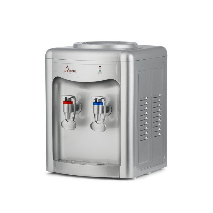 Кулер для воды APEXCOOL 26 TD, настольный, нагрев и охлаждение, 550/70 Вт, серебристый