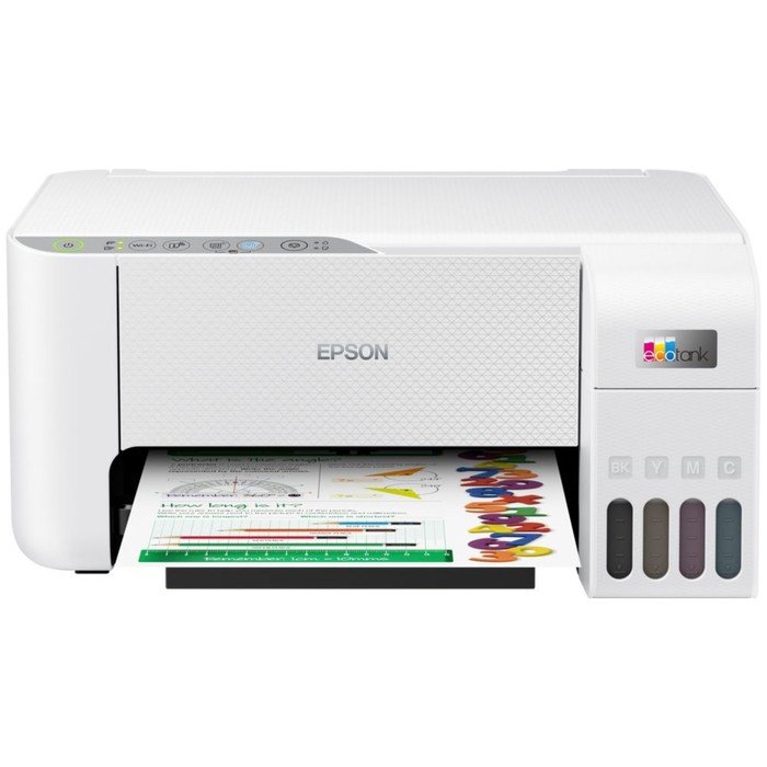 МФУ струйный Epson L3256 (C11CJ67421/504/524) A4 WiFi белый