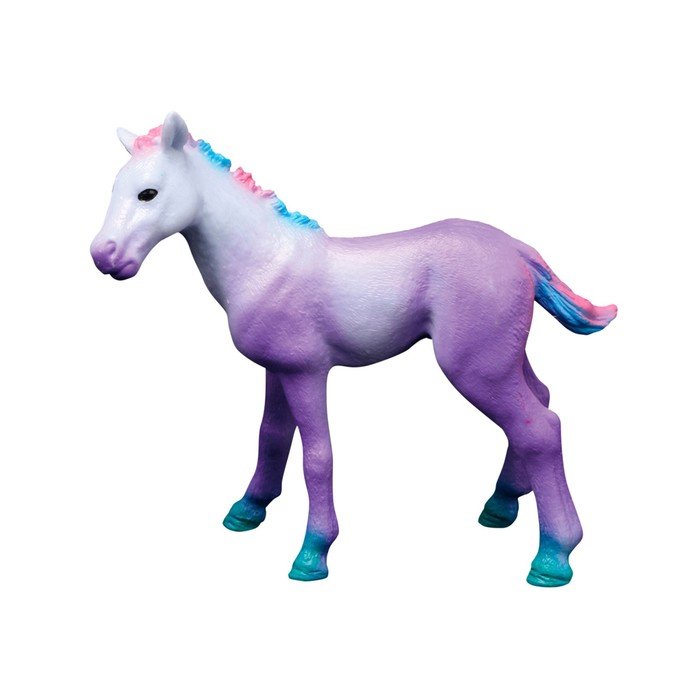Фигурка «Мир фэнтези: Фиолетовый жеребёнок сказочной лошади»