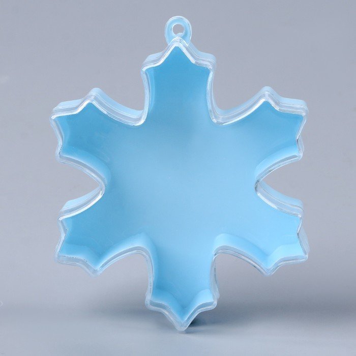 Основа для творчества и декорирования «Снежинка», набор 3 шт., размер 1 шт. — 8 × 9 × 2,5 см