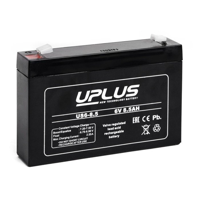 Аккумуляторная батарея UPLUS (Leoch) 8,5 Ач 6 Вольт US 6-8,5