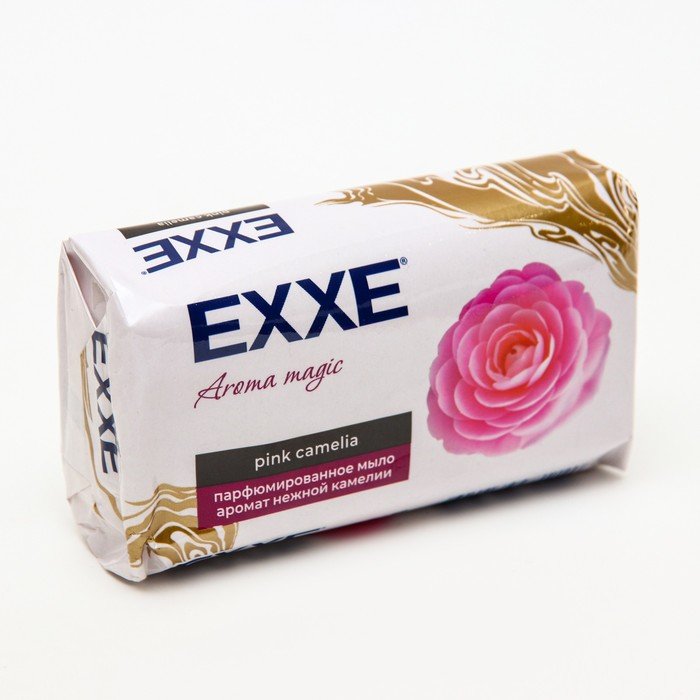 Туалетное мыло парфюмированное EXXE аромат нежной камелии, 140 г