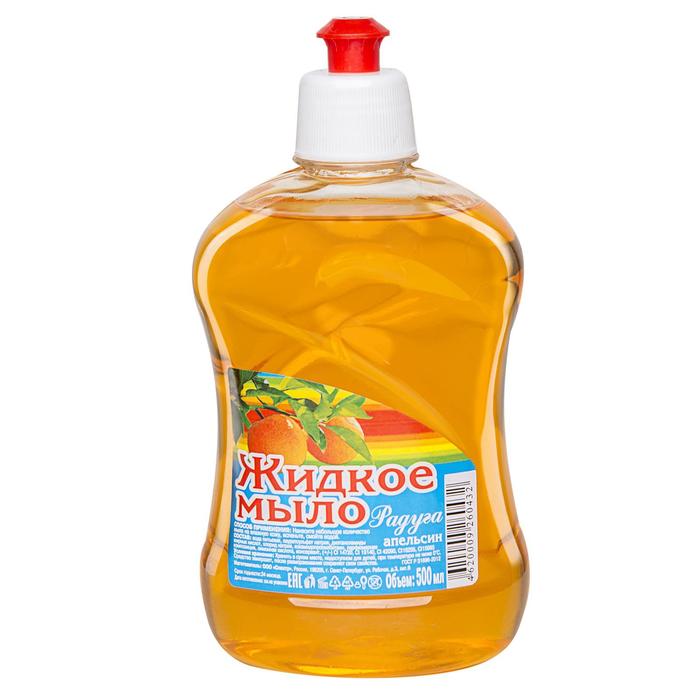 Жидкое мыло «Радуга» апельсин, 500 мл