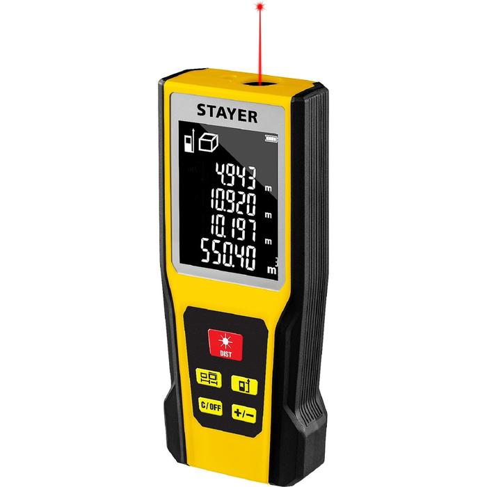 Дальномер лазерный STAYER Professional 34957_z01, "LDM-60 ", дальность 60 м, 5 функций