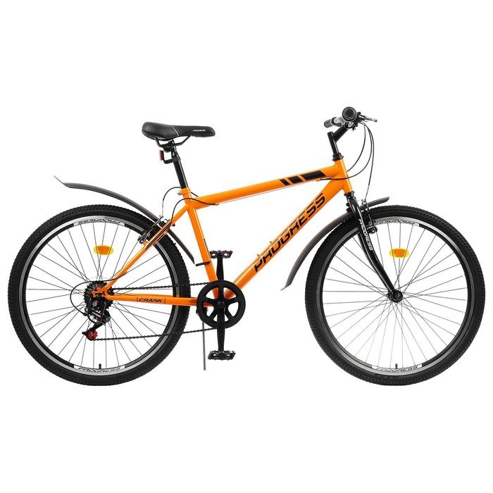 УЦЕНКА Велосипед 26" Progress модель Crank RUS, цвет оранжевый, размер 17"