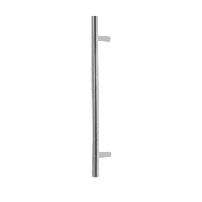 Ручка-рейлинг (арт.Т), d=10 мм, м/о 160 мм, цвет матовый хром