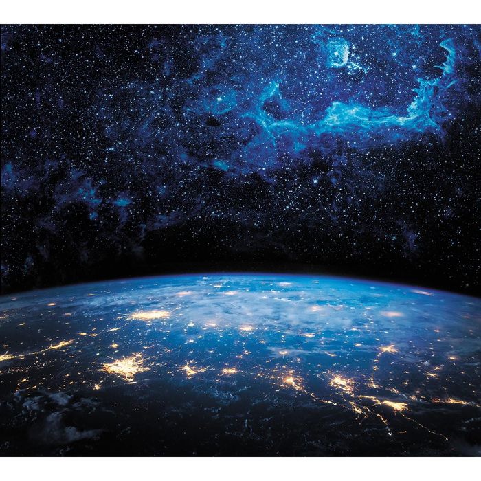 Фотообои "Вид земли из космоса" 6-А-632 (2 полотна), 300x270 см