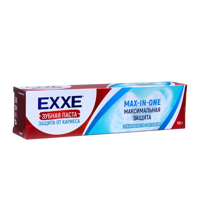 Зубная паста EXXE "Максимальная защита от кариеса", 100 г