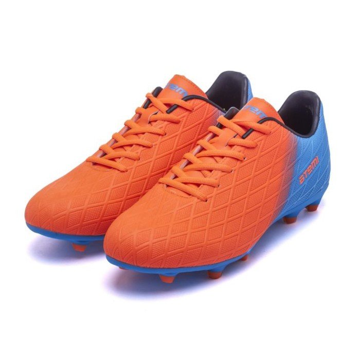 Бутсы футбольные Atemi SBA-005 MSR, оранжевый/голубой, размер 41