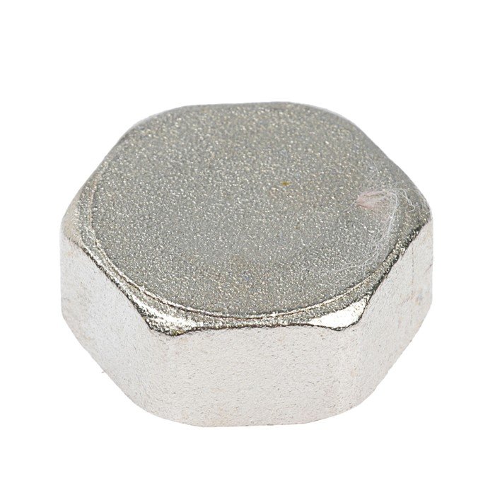 Заглушка OTMO, 3/4", внутренняя резьба, никелированная латунь