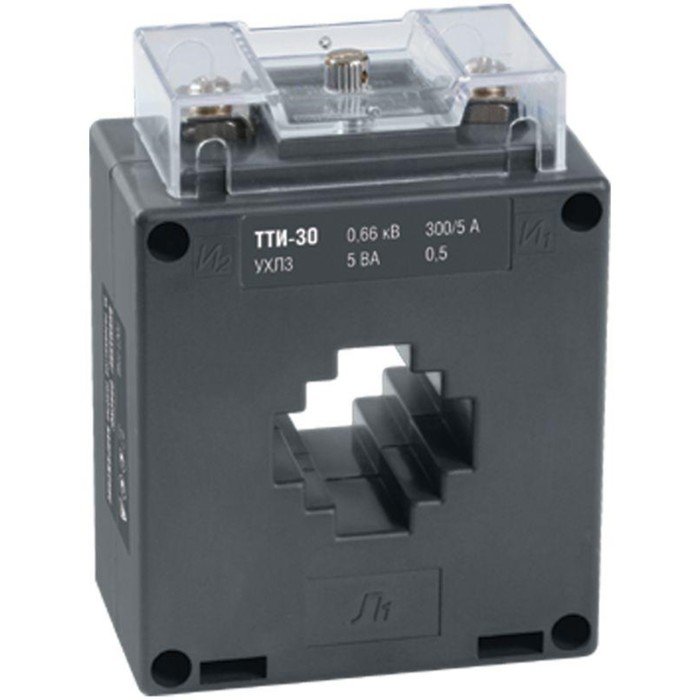 Трансформатор IEK, ТТИ-30 200/5 А, 5 ВА, класс точности 0.5 S, ITT20-3-05-0200