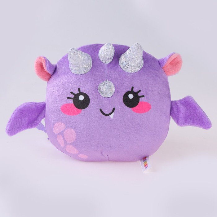 Мягкая игрушка-конфетница «Дракон», фиолетовый