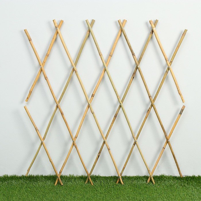 Ограждение декоративное, 90 × 90 см, бамбук, Greengo