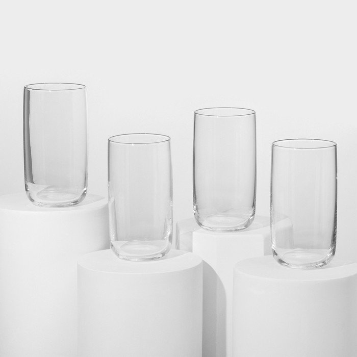 Набор стеклянных стаканов Iconic, 540 мл, 4 шт