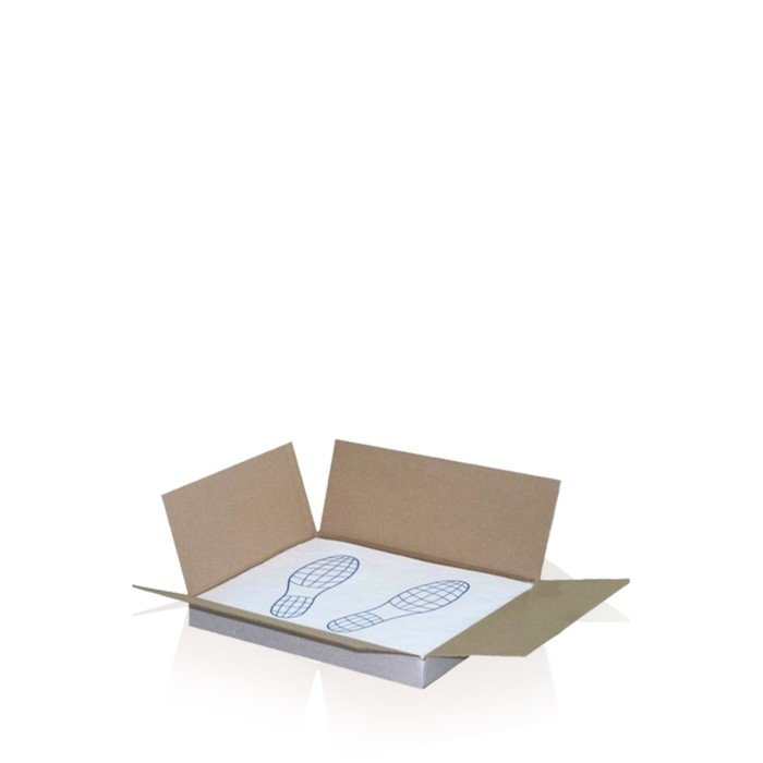 Коврик бумажный в салон Holex, 40.5 х 52.5 см, двухслойный, 500 шт.