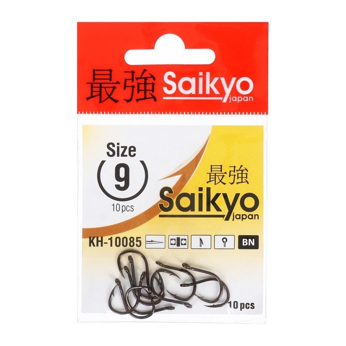 Крючки Saikyo KH-10085 Special Feeder BN № 9, 10 шт