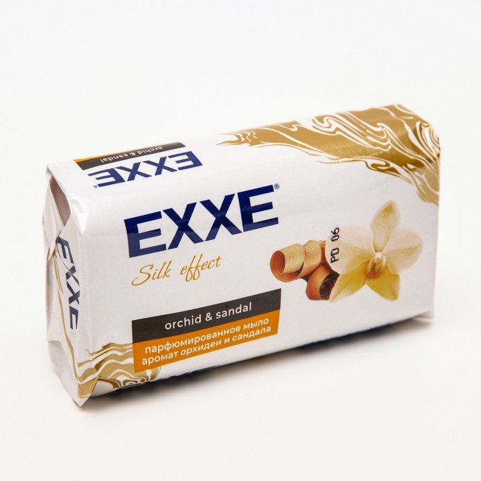 Туалетное мыло парфюмированное EXXE аромат орхидеи и сандала, 140 г