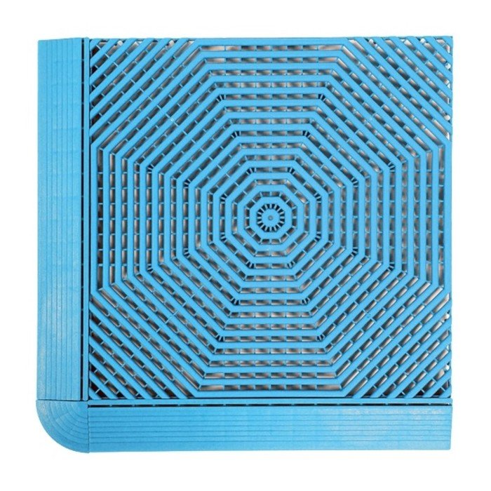 Бордюр для садовой дорожки HELEX, 40 × 40 × 1,8 см, голубой