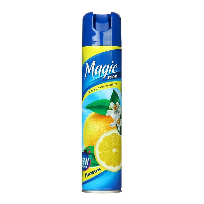 Освежитель воздуха Magic Boom лимон, 200 гр